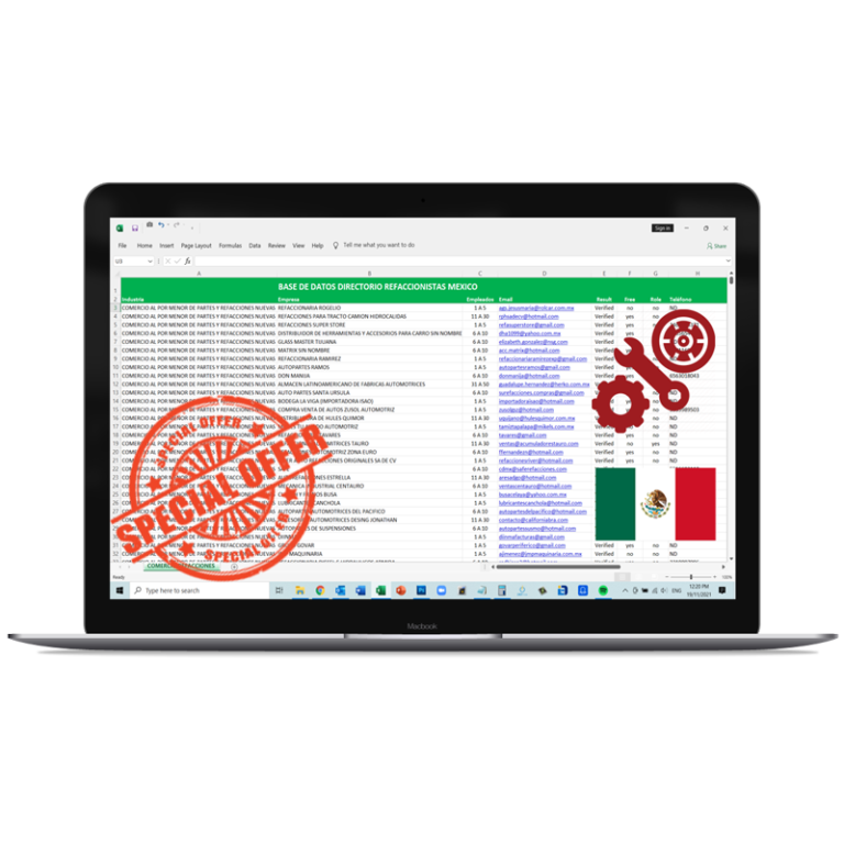 Base de Datos Directorio Empresas México 2024 BASES DE DATOS