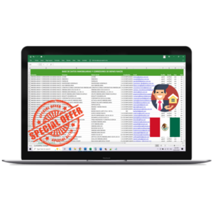 Base de Datos Directorio Inmobiliarias y Corredores de Bienes Raíces México 2026