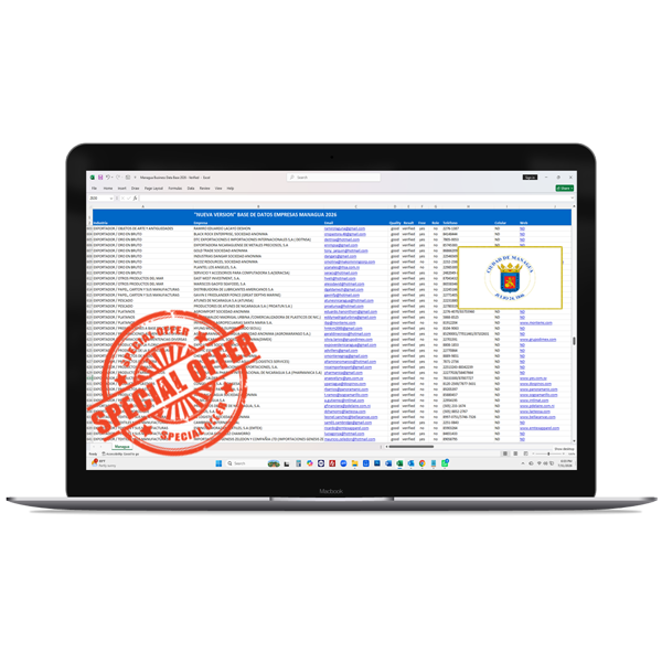 Base de Datos Empresas Manangua
